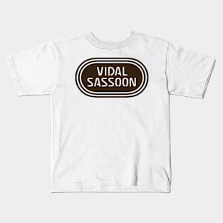 Vidal Sassoon - Dark Brown Kids T-Shirt